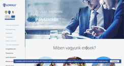 Desktop Screenshot of palyaz.hu